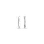 Load image into Gallery viewer, Sterling Silver Slender Hoop Earrings
