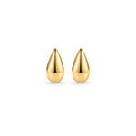 Load image into Gallery viewer, 18ct Gold Vermeil Bubbly Teardrop Earrings
