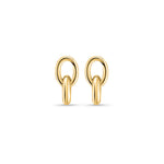 Load image into Gallery viewer, 18ct Gold Vermeil Link Drop Earrings
