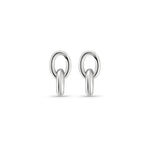 Load image into Gallery viewer, Sterling Silver Link Drop Earrings
