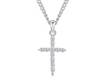 Load image into Gallery viewer, Sterling Silver Small  Cross Pendant - JOOLS By Jenny Brown

