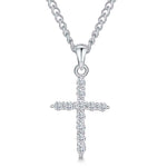 Load image into Gallery viewer, Sterling Silver Small  Cross Pendant - JOOLS By Jenny Brown
