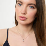 Load image into Gallery viewer, Sterling Silver Five Petal Flower Pendant-JOOLS by Jenny Brown
