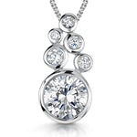 Load image into Gallery viewer, Sterling Silver Bubble Cluster Pendant-JOOLS by Jenny Brown
