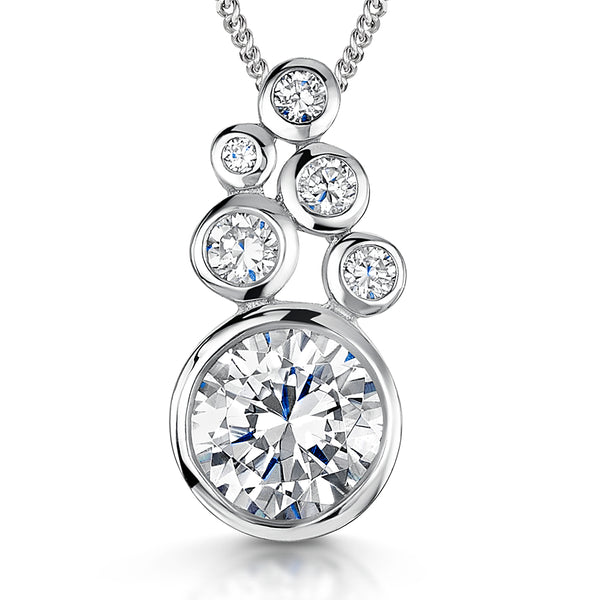 Sterling Silver Bubble Cluster Pendant-JOOLS by Jenny Brown