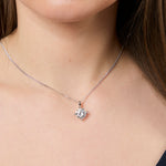 Load image into Gallery viewer, Sterling Silver 4 Carat Solitaire Pendant-JOOLS by Jenny Brown
