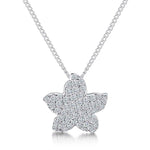 Load image into Gallery viewer, Sterling Silver Pave Set Starfish Pendant - JOOLS By Jenny Brown
