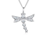 Load image into Gallery viewer, Sterling Silver Dragonfly Necklace
