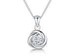 Load image into Gallery viewer, Sterling Silver Petite Swirl Pendant

