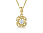Load image into Gallery viewer, Yellow Gold Knot Pendant
