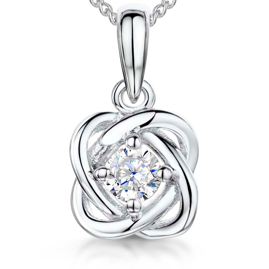 Sterling Silver Knot Pendant