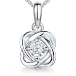 Load image into Gallery viewer, Sterling Silver Knot Pendant
