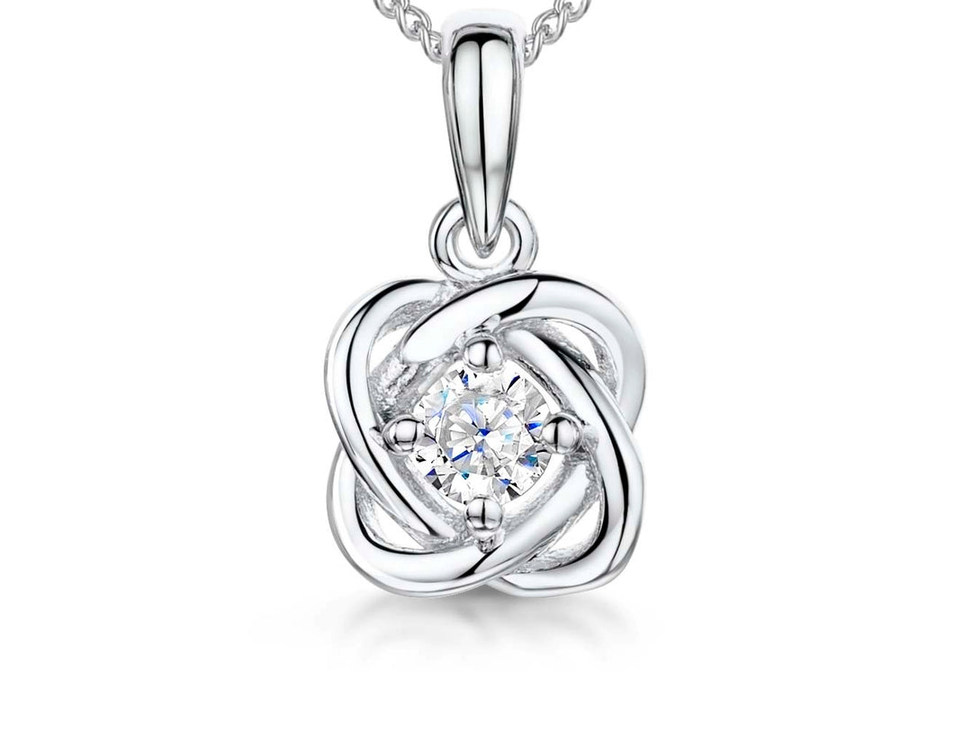 Sterling Silver Knot Pendant