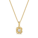Load image into Gallery viewer, Yellow Gold  Knot Pendant-Jools by Jenny Brown
