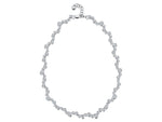 Load image into Gallery viewer, Sterling Silver Cubic Zirconia Bubble Full Necklace-JOOLS by Jenny Brown
