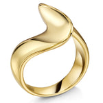 Load image into Gallery viewer, Yellow Gold Chunky Twisted Wave Ring
