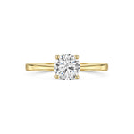 Load image into Gallery viewer, 9ct  Yellow Gold One Carat Solitaire Lab Diamond Ring - 4  Claw Set-Exclusive Lab Diamonds 
