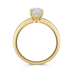 Load image into Gallery viewer, 9ct  Yellow Gold One Carat Solitaire Lab Diamond Ring - 4  Claw Set-Exclusive Lab Diamonds 
