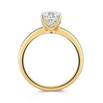 Load image into Gallery viewer, 9ct  Yellow Gold One And A Half Carat Solitaire Lab Diamond Ring - 4  Claw Set-Exclusive Lab Diamonds 

