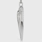 Load and play video in Gallery viewer, Sterling Silver Small Dali Heart Cubic Zirconia Pendant-JOOLS by Jenny Brown
