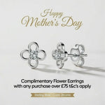 Load and play video in Gallery viewer, Sterling Silver Open Petal Earrings -Worth £39 With Qualifying Purchase
