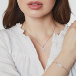 Load and play video in Gallery viewer, Sterling Silver and Cubic Zirconia Hamsa Hand Bracelet
