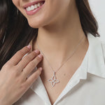 Load and play video in Gallery viewer, Sterling Silver Pointed Petal Pendant-JOOLS by Jenny Brown
