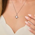 Load image into Gallery viewer, Sterling Silver Pendant With Overlapping Corners - JOOLS By Jenny Brown
