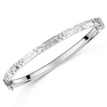 Load image into Gallery viewer, Sterling Silver Bangle With A Textured, Mosaic Finish-JOOLS by Jenny Brown
