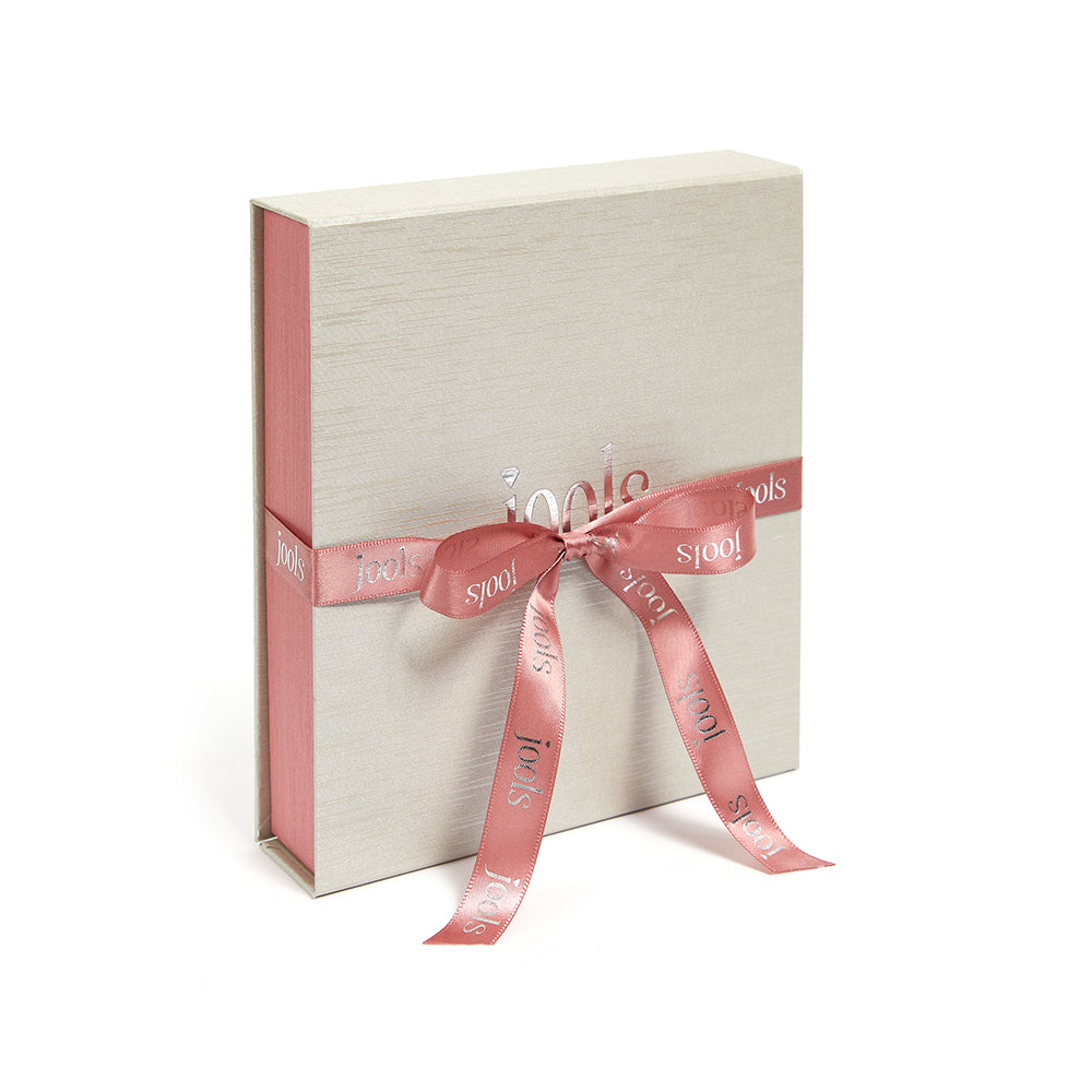 Sterling Silver Full Necklace With 4 Lines Of Diamond Cut Chain