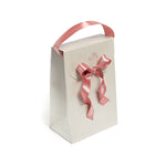 Load image into Gallery viewer, Sterling Silver Flower With Folded Petals And Central Cubic Zirconia
