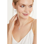 Load image into Gallery viewer, Sterling Silver Art Deco Necklace - Art Deco Style -Silver Triangle - JOOLS by Jenny Brown
