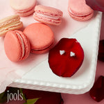 Load image into Gallery viewer, Sterling Silver Heart Solitaire  Stud Cubic Zirconia  Earrings- JOOLS by Jenny Brown
