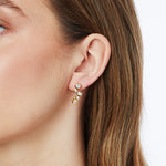 Load image into Gallery viewer, Yellow Gold Sterling Silver Bubble Drop Earring -JOOLS by Jenny Brown
