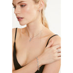 Load image into Gallery viewer, Sterling Silver Three Stone Raindance Boodles Style Earrings - JOOLS By Jenny Brown
