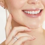 Load image into Gallery viewer, Sterling Silver Earrings  Half Huggie Earrings-JOOLS by Jenny Brown
