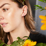 Load image into Gallery viewer, Sterling Silver And 3x6mm Marquise Cubic Zirconia Stud Earrings JOOLS by Jenny Brown
