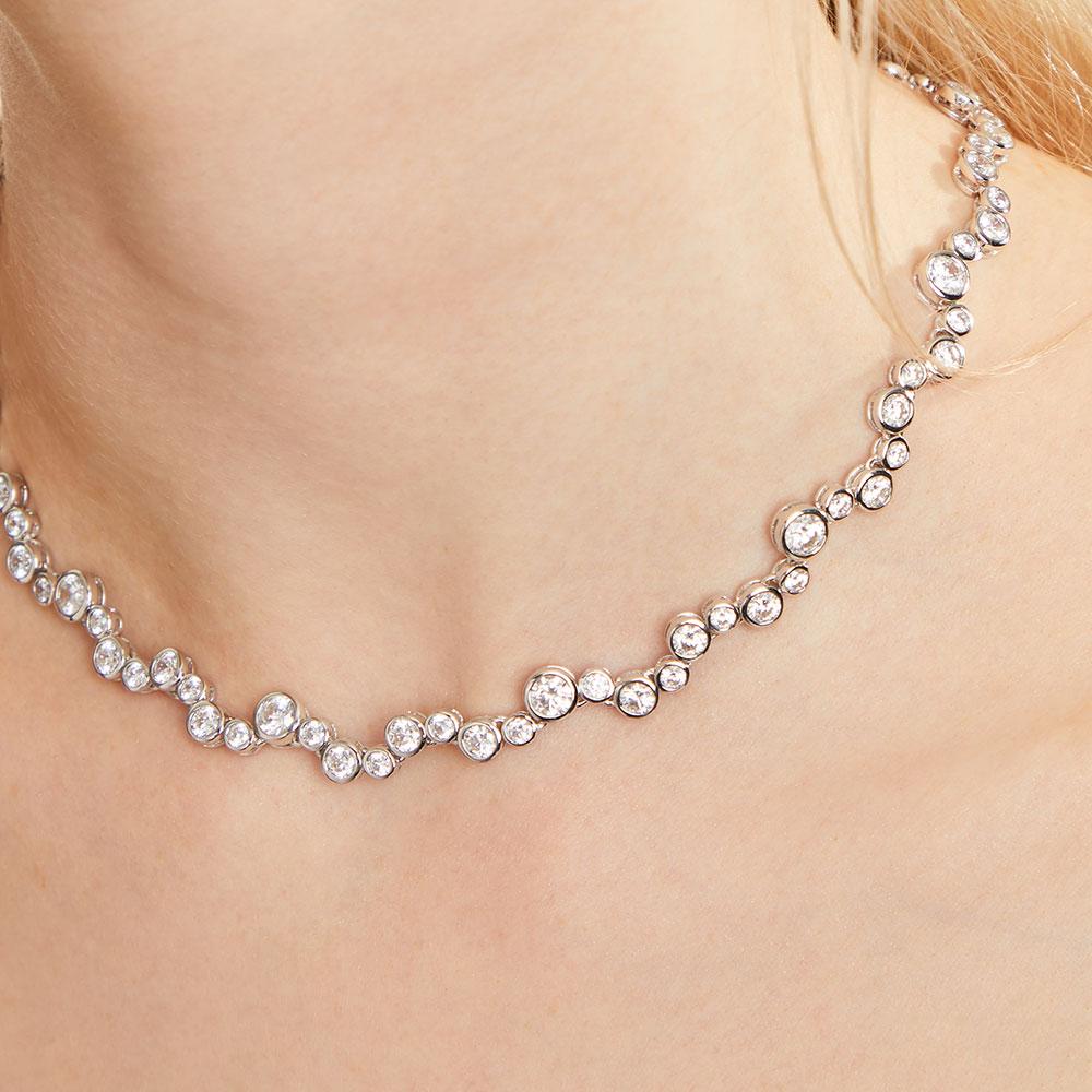 Sterling Silver Raindance  Boodles Style Full NecklaceNecklace - JOOLS By Jenny Brown