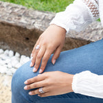 Load image into Gallery viewer, Sterling Silver Triple Wishbone  Band Ring
