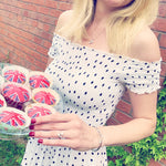 Load image into Gallery viewer, Sterling Silver Ring With Three Graduated Cubic Zirconia - JOOLS By Jenny Brown
