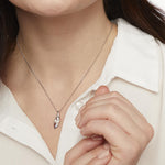 Load image into Gallery viewer, STERLING SILVER  PEARL NECKLACE MARQUISE SHAPE- JOOLS By Jenny Brown
