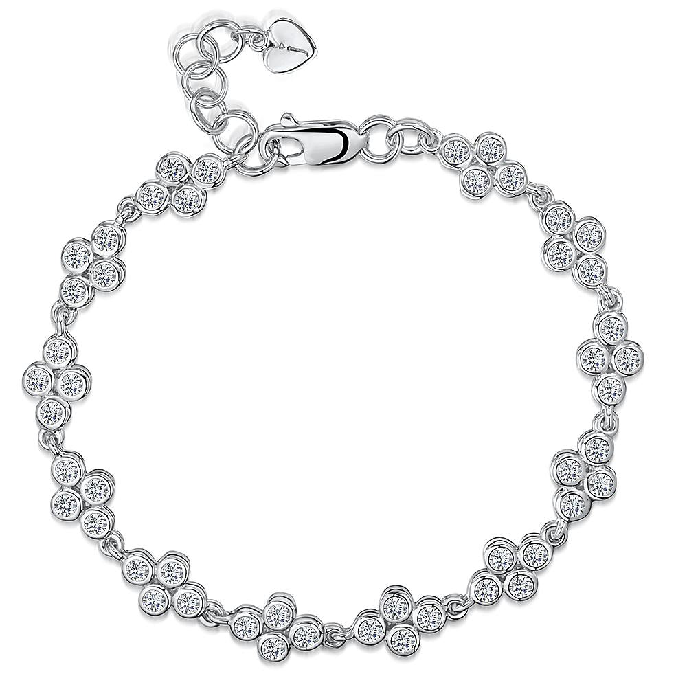 Sterling Silver Bubble Link Bracelet - JOOLS By Jenny Brown