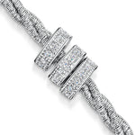 Load image into Gallery viewer, Sterling Silver Diamond Cut Twist Full Necklace
