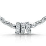 Load image into Gallery viewer, Sterling Silver Diamond Cut Twist Full Necklace
