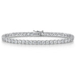 Load image into Gallery viewer, Sterling Silver Cubic Zirconia 8.8 Carat  Tennis Bracelet-JOOLS by Jenny Brown
