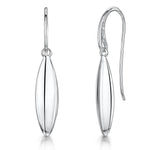Load image into Gallery viewer, Sterling Silver  Pod Drop Threader Earrings- JOOLS By Jenny Brown
