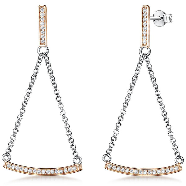 sterling-silver-and-rose-gold-trapezium-shape-drop-earrings