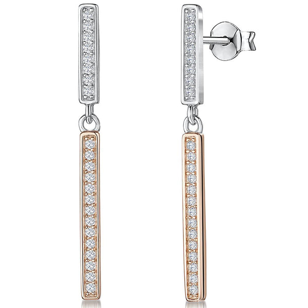 sterling-silver-and-rose-gold-double-rectangle-drop-earrings