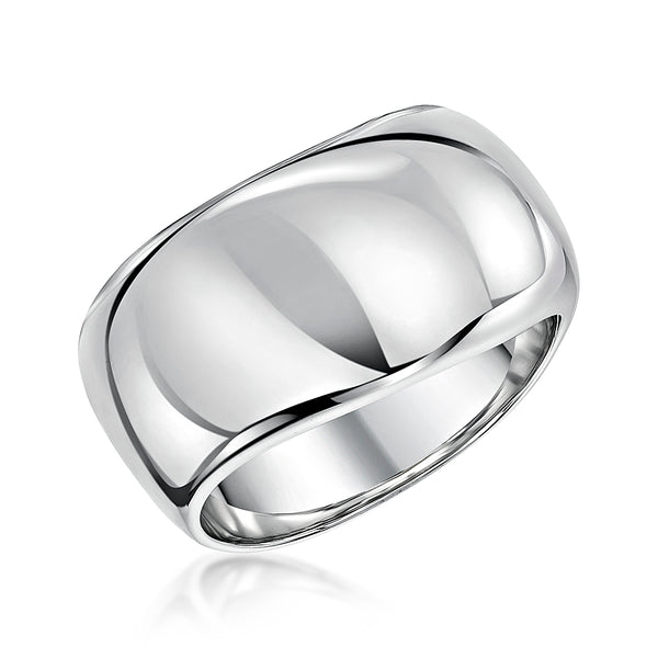 Sterling Silver Chunky Polished Wave Ring JOOLS by jenny Brown