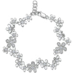 Load image into Gallery viewer, Sterling Silver Multi Flower Bracelet - JOOLS By Jenny Brown
